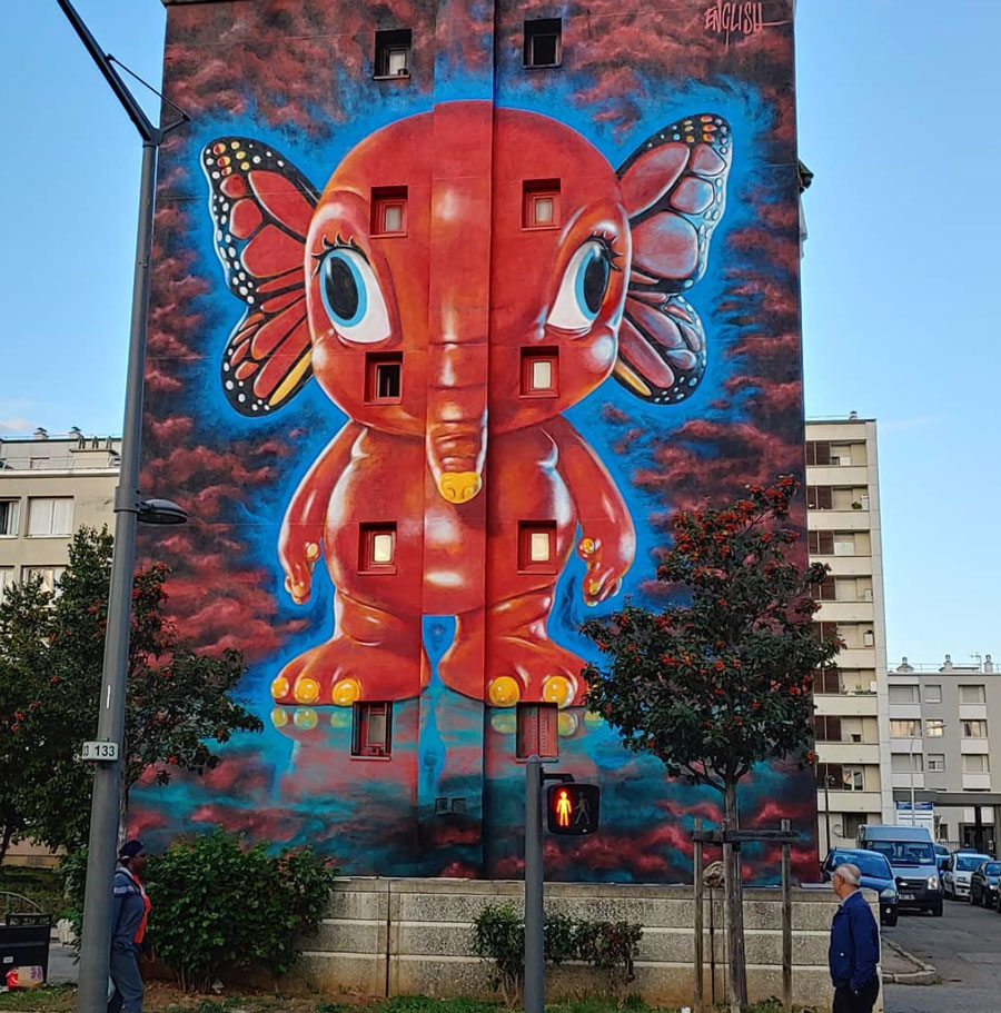 6 nouvelles fresques géantes de street art à Lyon