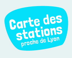 Carte des stations proches de Lyon