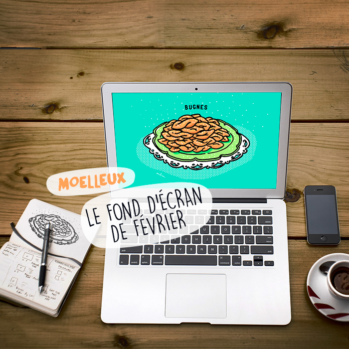 Fond écran bugnes Lyon Citycrunch
