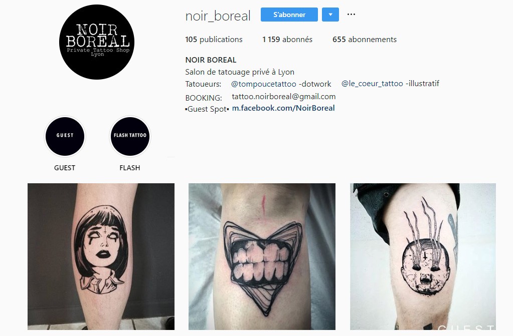 Noir-boreal tatoueur lyonnais CityCrunch