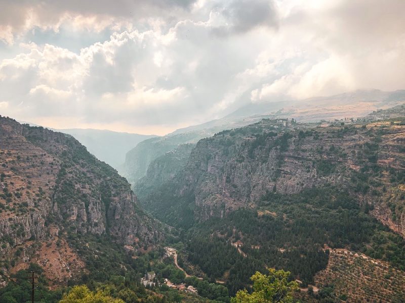 Vallée de la Qdisha au Liban