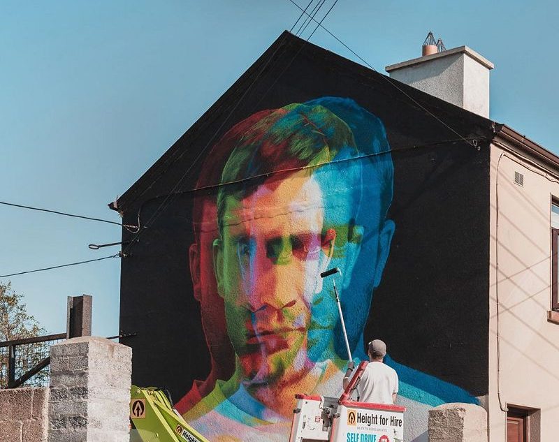 Aches Fresque Street Art