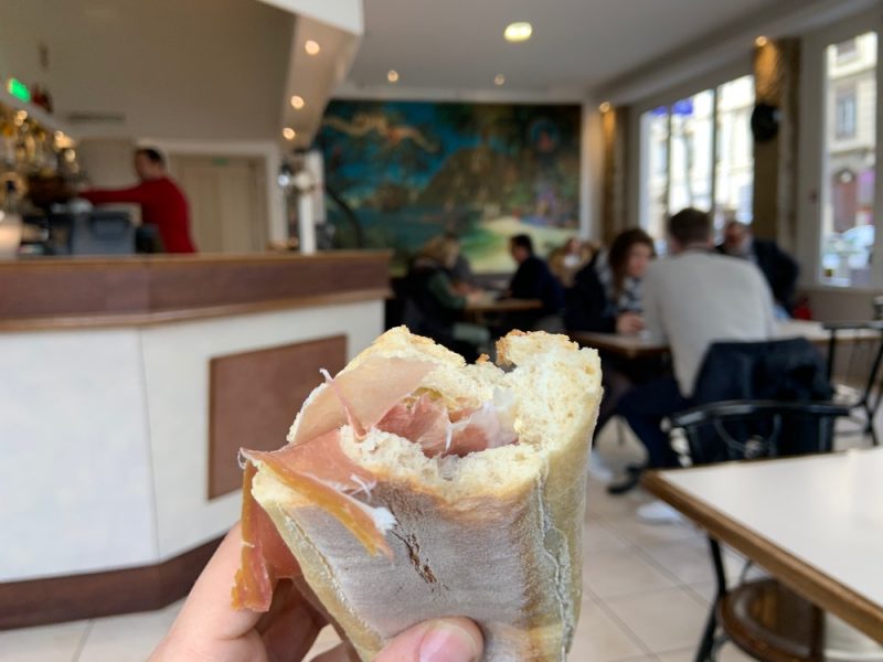 Sandwich au Grand Café Neuf