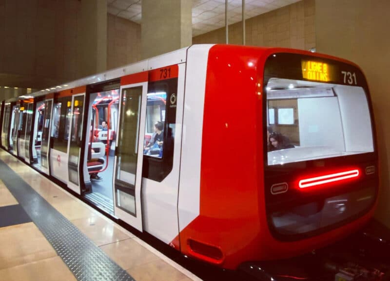 Nouvelle rame métro B à Lyon