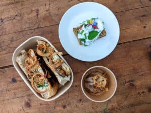 sandwichs végétarien gastronomique Lyon