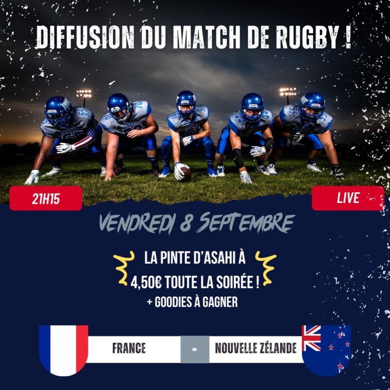 Où suivre le match d'ouverture de la Coupe du Monde de rugby à Lyon ?
