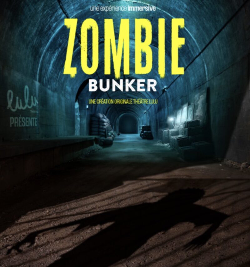affiche zombie bunker au théâtre lulu