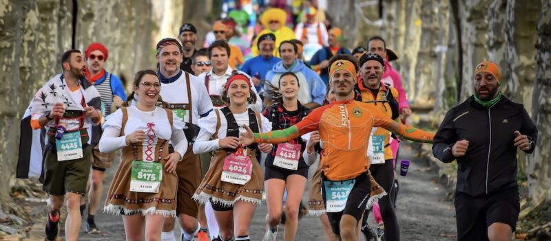 marathon du beaujolais nouveau à villefranche sur saônne