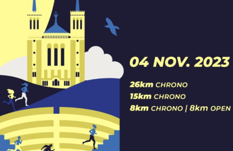 course lyon urban trail by night 2023
