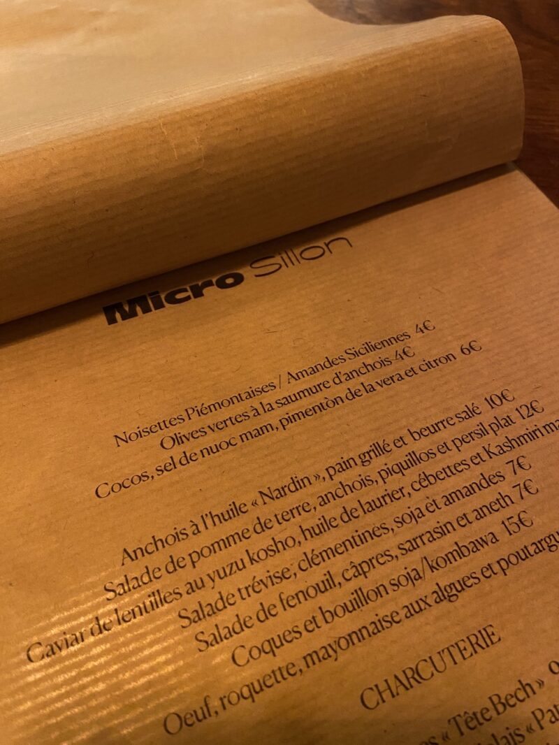 menu bar à vin micro-sillon lyon
