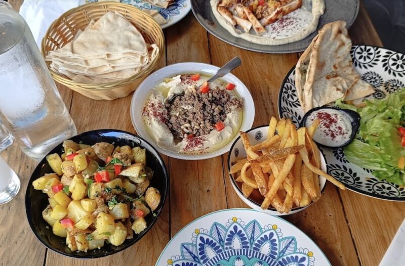 restaurant libanais lyon adlouni : bar à houmous
