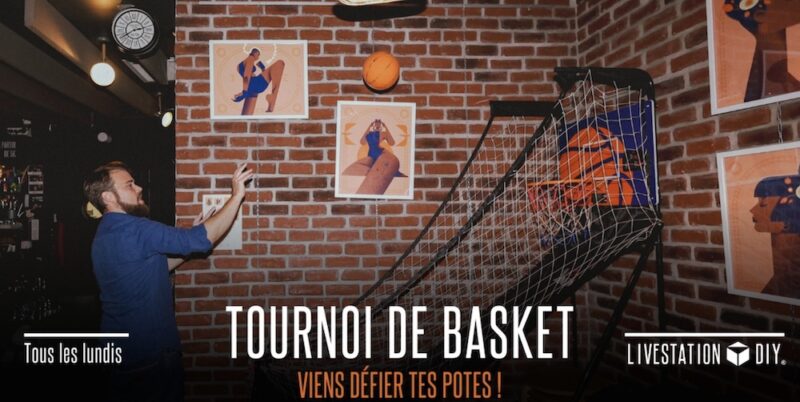 Tournoi de Basket au Livestation D.I.Y. (Lyon 7)