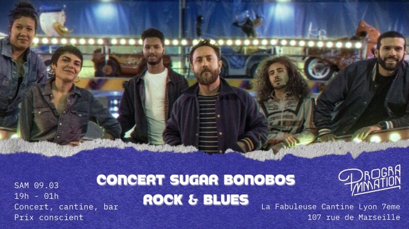 Rock & Blues à La Fabuleuse Cantine (Lyon 7)