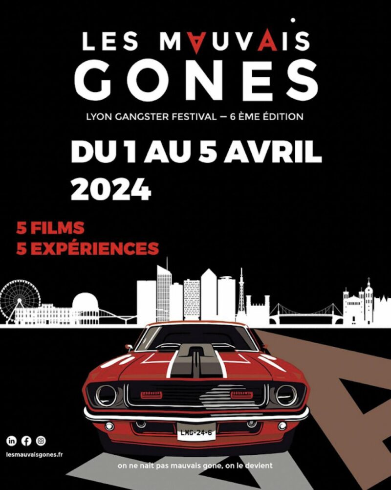 Lundi 1er avril 2024 > Lyon Ganster Festival à l'UGC Confluence (Lyon 2)