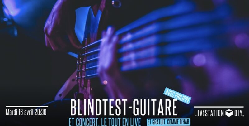 Blindtest-guitare au Livestation D.I.Y. (Lyon 7)
