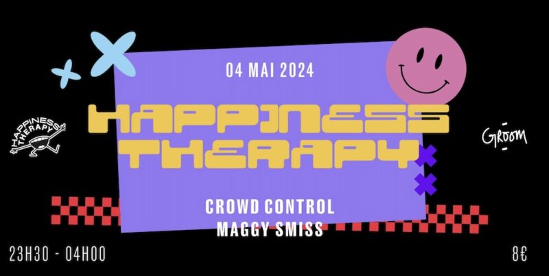 Soirée Happiness Therapy au Groom (Lyon 2)