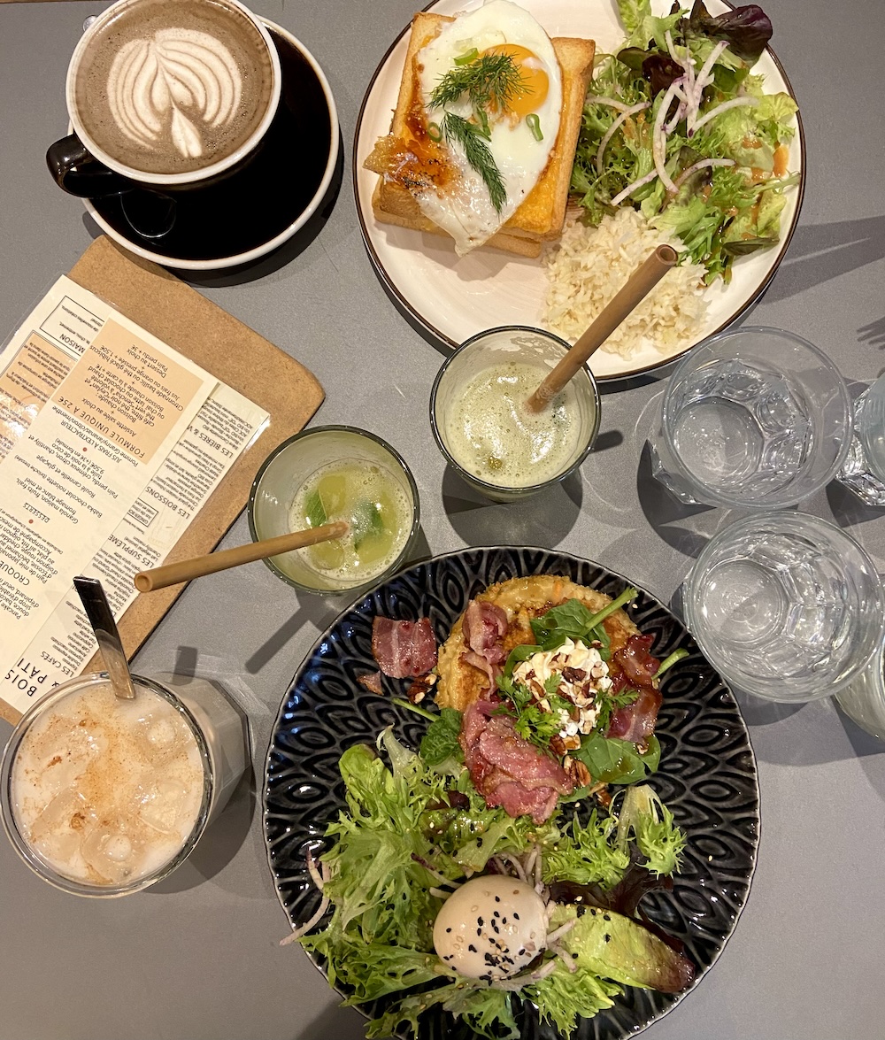 brunch asiatique du Tomē dans le 1er arrondissement