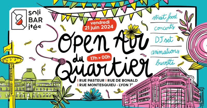 Open Air Solidarité, Fête de la Musique 2024, Lyon 7