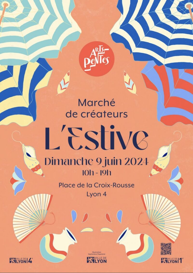 8ème édition du Marché de Créateurs "L'Estive" sur la Place de la Croix-Rousse (Lyon 4)