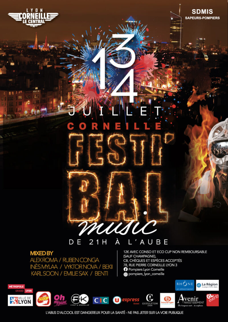 Bal des Pompiers de Lyon - Corneille 