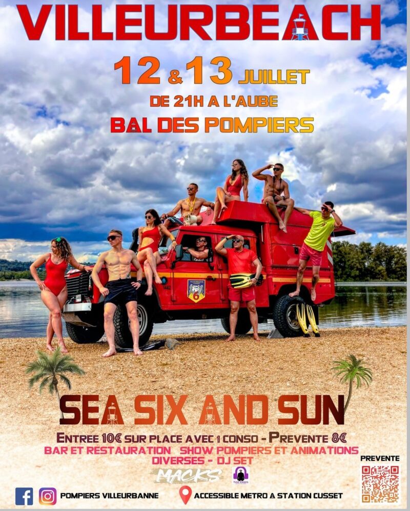Bal des Pompiers à Villeurbanne