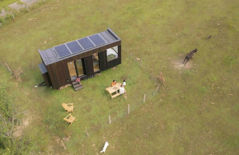 Passer la nuit dans une Tiny House