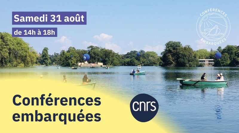 Conférence embarquée à L'embarcadère du Parc de la Tête d'Or (Lyon 6)