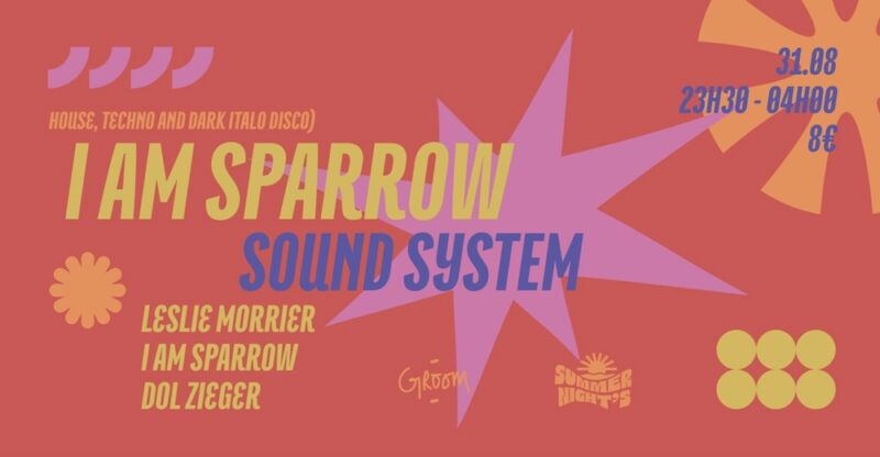 Soirée House, Techno et Italo Disco au Groom (Lyon 1)