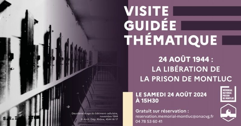 Visite guidée du Mémorial National de la Prison de Montluc (Lyon 3) Visite guidée du Mémorial National de la Prison de Montluc (Lyon 3)
