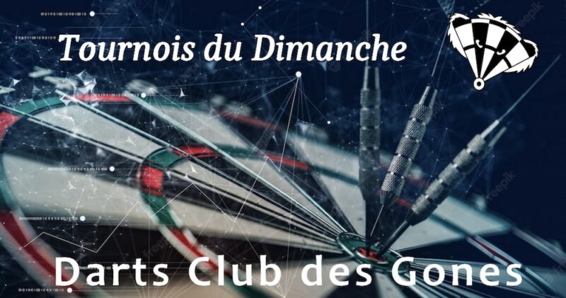 Tournoi de 501 aux fléchettes à Darts Club des Gones (Lyon 5) Tournoi de 501 aux fléchettes à Darts Club des Gones (Lyon 5)