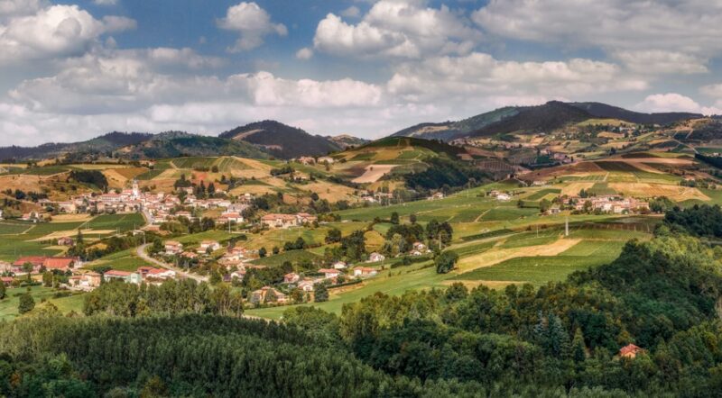 Pour avoir l'impression de voyager en Toscane : les Collines du Beaujolais Pour avoir l'impression de voyager en Toscane : les Collines du Beaujolais