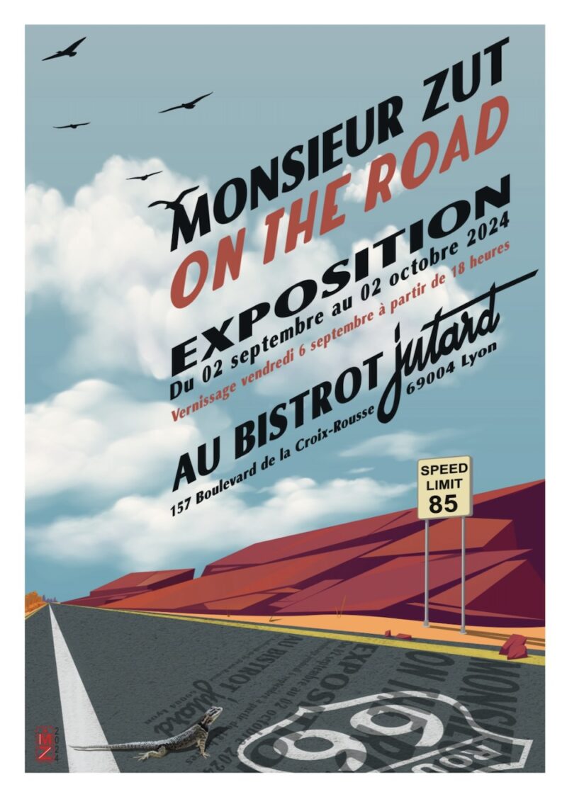 Vernissage de l'exposition “On The Road” au Bistrot Jutard (Lyon 4)