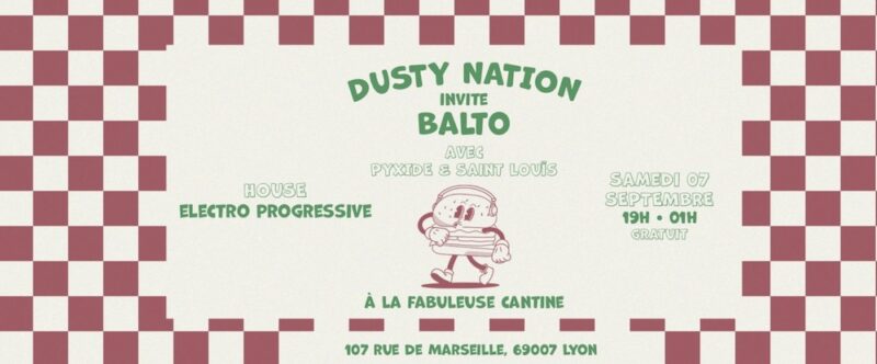Soirée House Électro Progressive à La Fabuleuse Cantine (Lyon 7)