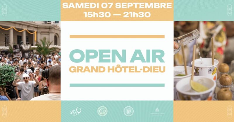 Open Air Géant dans la Cour Saint-Henri du Grand Hôtel-Dieu (Lyon 2)