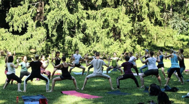 Yoga au Parc de la Tête d'Or (Lyon 6)