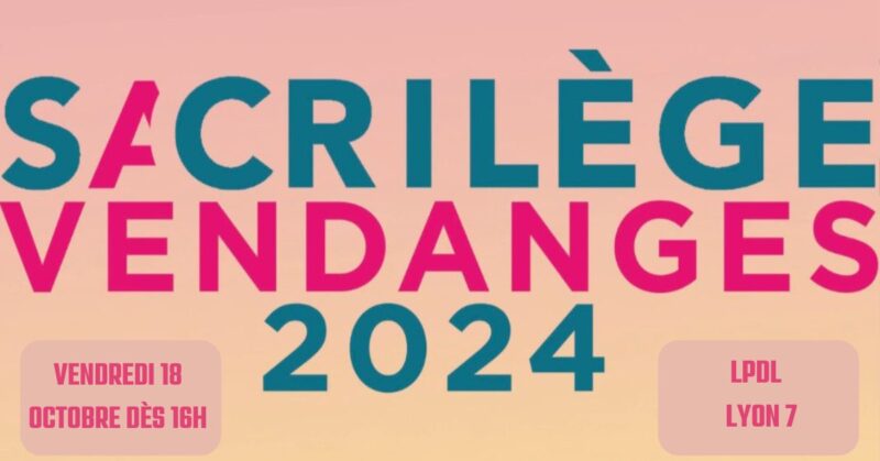 Que faire à Lyon ce week-end ? (18, 19 et 20 octobre 2024) Que faire à Lyon ce week-end ? (18, 19 et 20 octobre 2024)