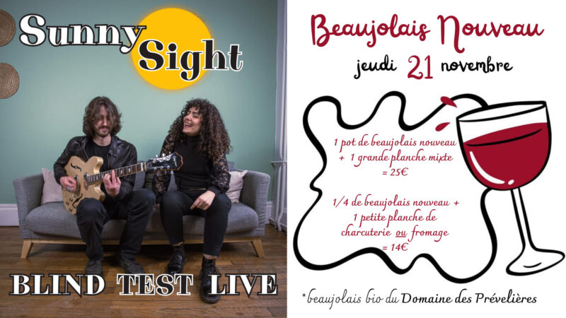 Les soirées Beaujolais Nouveau à Lyon ! Les soirées Beaujolais Nouveau à Lyon !