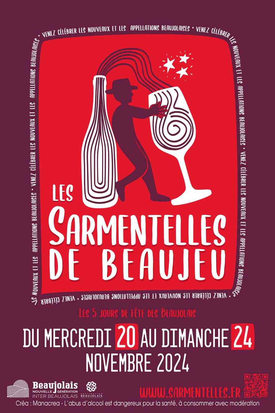 Du mercredi 20 au dimanche 24 novembre : Les sarmentelles de Beaujeu dans le Beaujolais