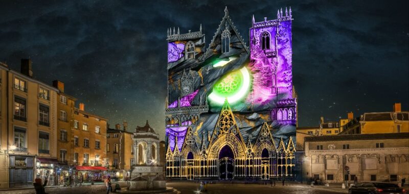Fête des Lumières dans le Vieux-Lyon