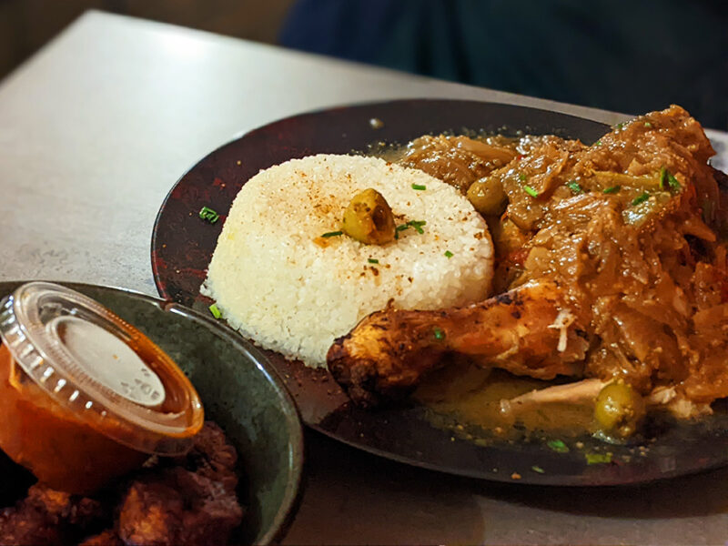 On a testé : les spécialités africaines de Tam-Tam Spécialité africaine : le poulet Yassa