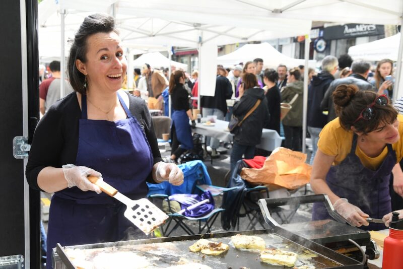 stand de nourriture à la Guillotière