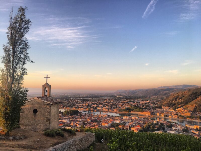 Vue sur la Vallée du Rhône