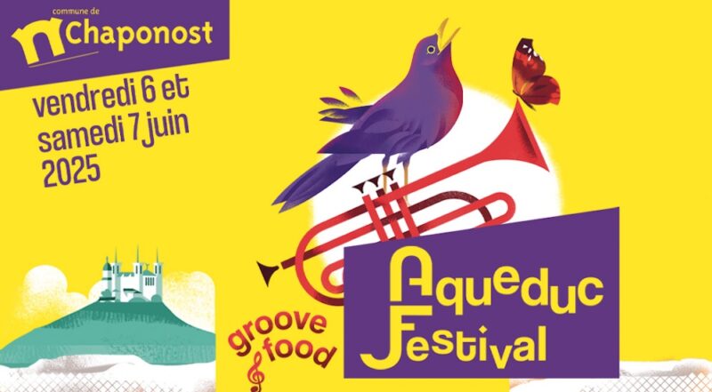 Aqueduc Festival, le nouveau festival alliant musique, food et patrimoine aux portes de Lyon Aqueduc Festival