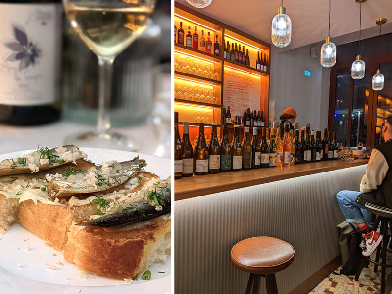 Tapas à partager et vin nature Boucan Lyon
