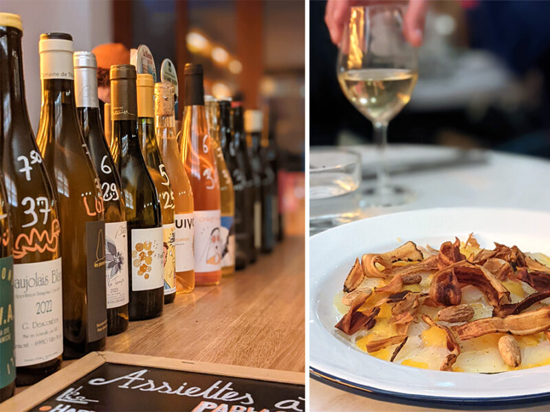 Tapas à partager et vin nature Boucan Lyon