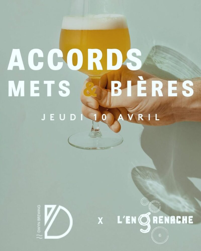 engrenache lyon bière festival Soirée Accords Mets et Bières à l’Engrenache