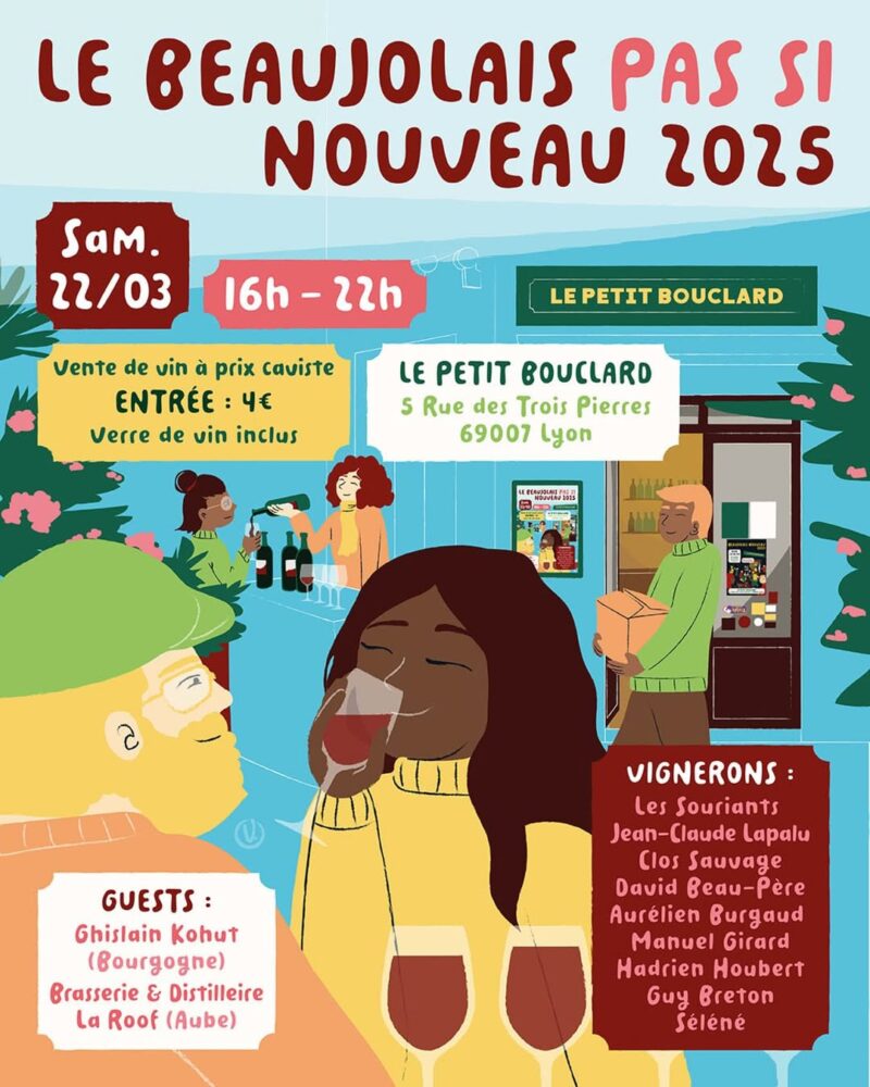 Salon du Beaujolais pas si Nouveau au Petit Bouclard