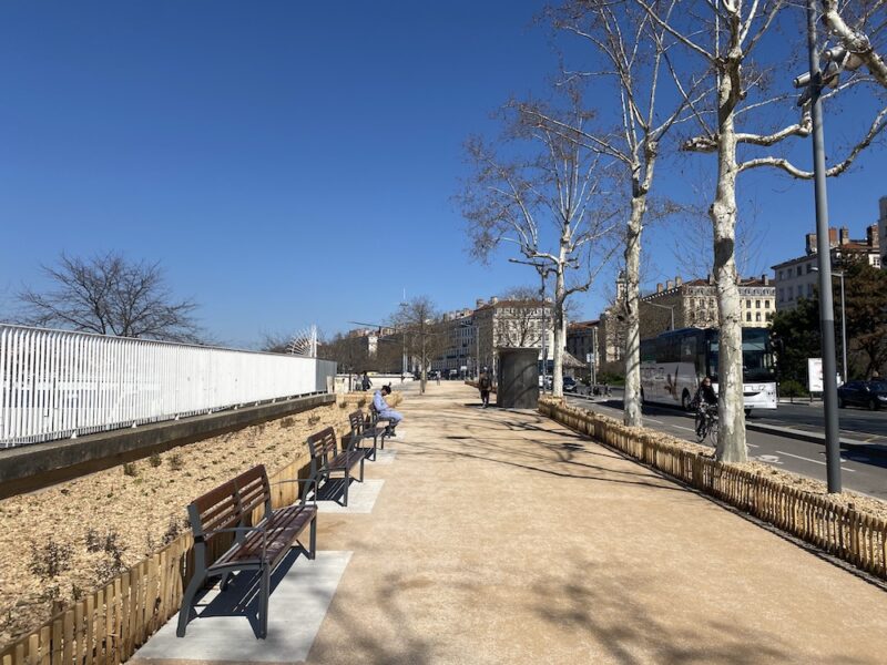 Réaménagement des quais du Rhône à Lyon Réaménagement des quais du Rhône à Lyon