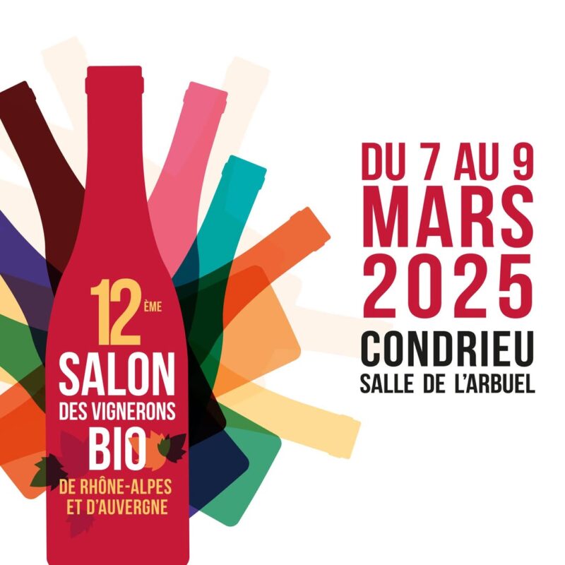 Salon des Vignerons Bio de Rhône-Alpes et d’Auvergne