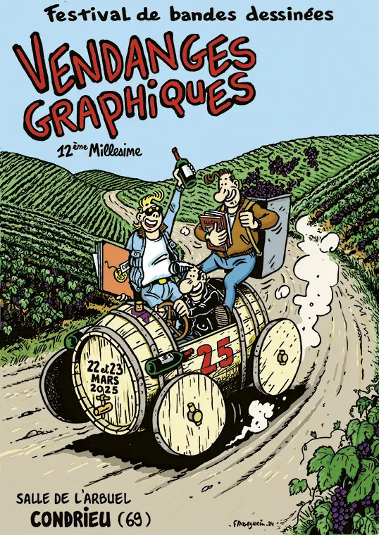 estival de Bandes Dessinées “Les Vendanges graphiques” à Condrieu